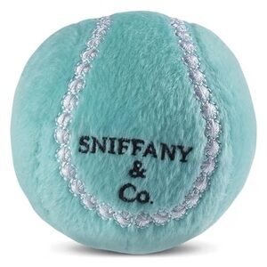 Luxurious Plush Dog Ball